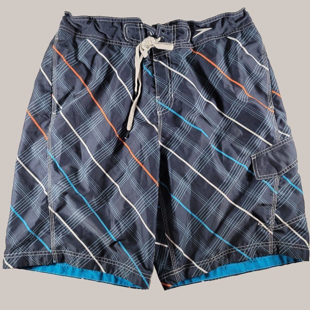 Speedo Mens Cargo Swim Trunks